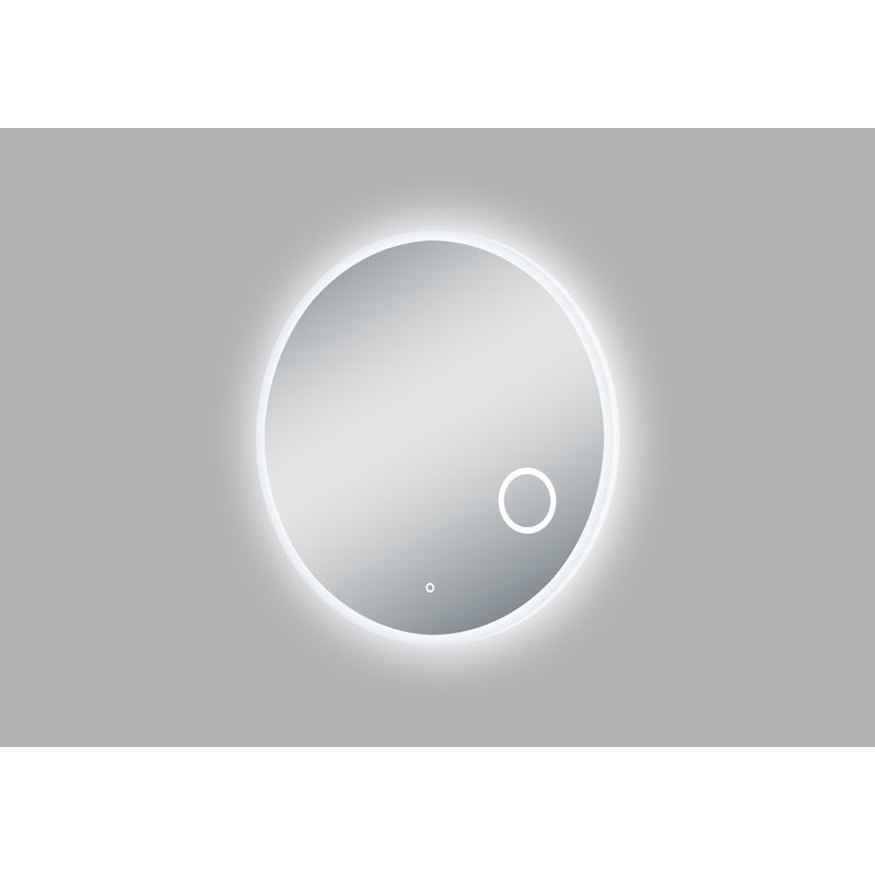 Apollo 36" Round Frameless LED Bathroom Vanity Mirror