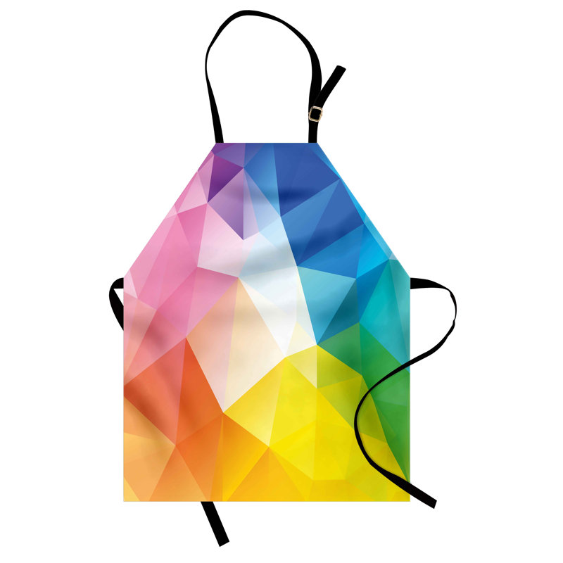 Geometric Bib Apron