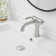 Single-Hole 2-handle Bathroom Faucet with Drain Assembly