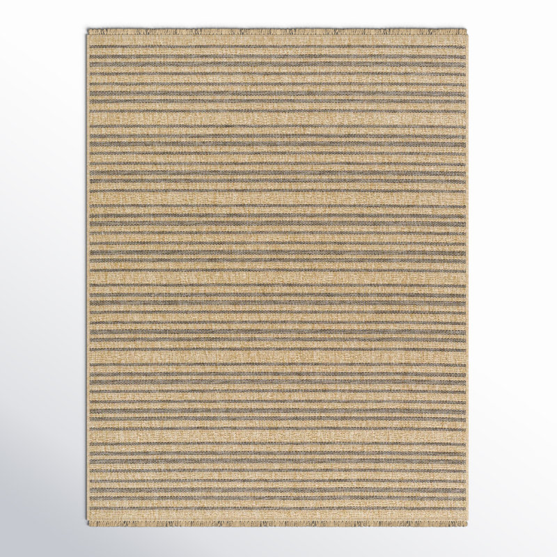 Abbie Striped Indoor / Outdoor Rug, Rectangle 8'11" x 11'8"