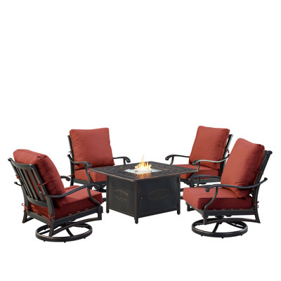 Paignton Outdoor 5 - Piece Conversation Set