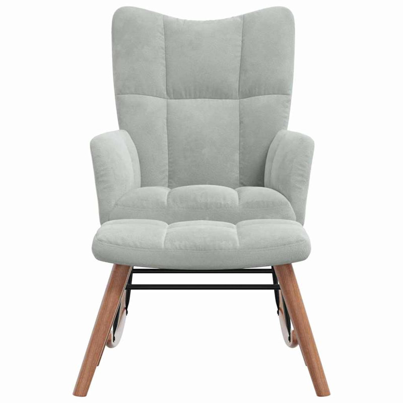 Rocking Chair, Light Grey