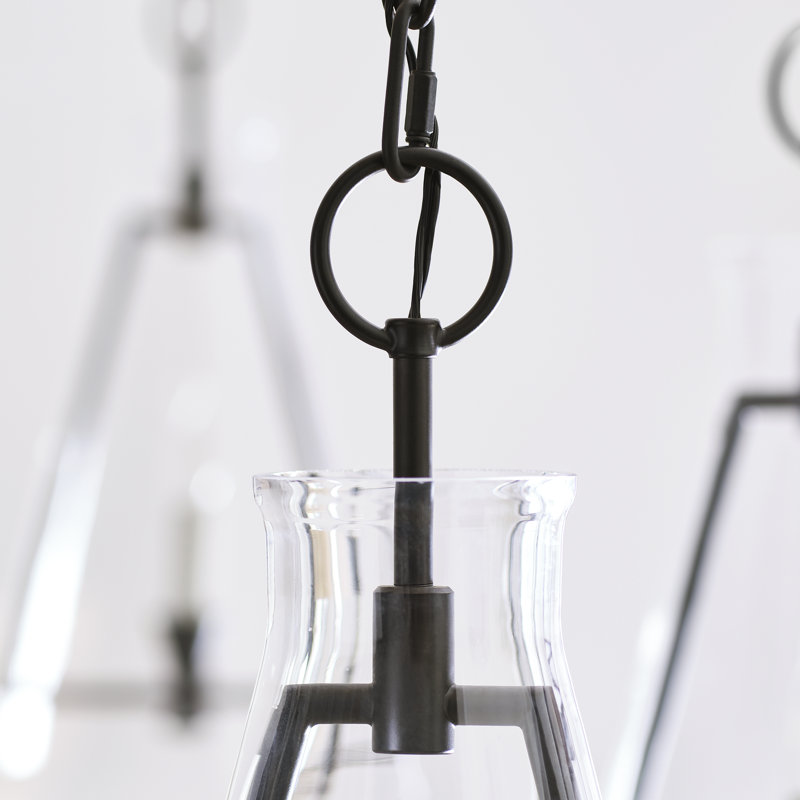 Keystone 1 - Light Pendant, 20.75" H x 11" W x 11" D