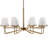 Aurthur 8 - Light Steel Classic / Traditional Chandelier