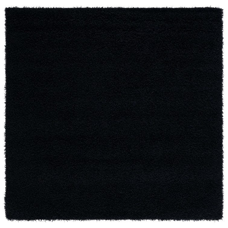 Assar Handmade Tufted Black Area Rug