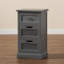 15.7'' W Solid Wood Nightstand