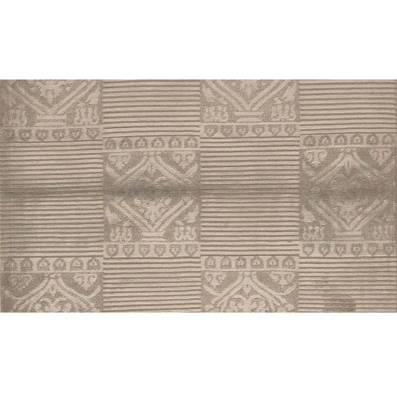 Striped Area Rug in Brown/Cream