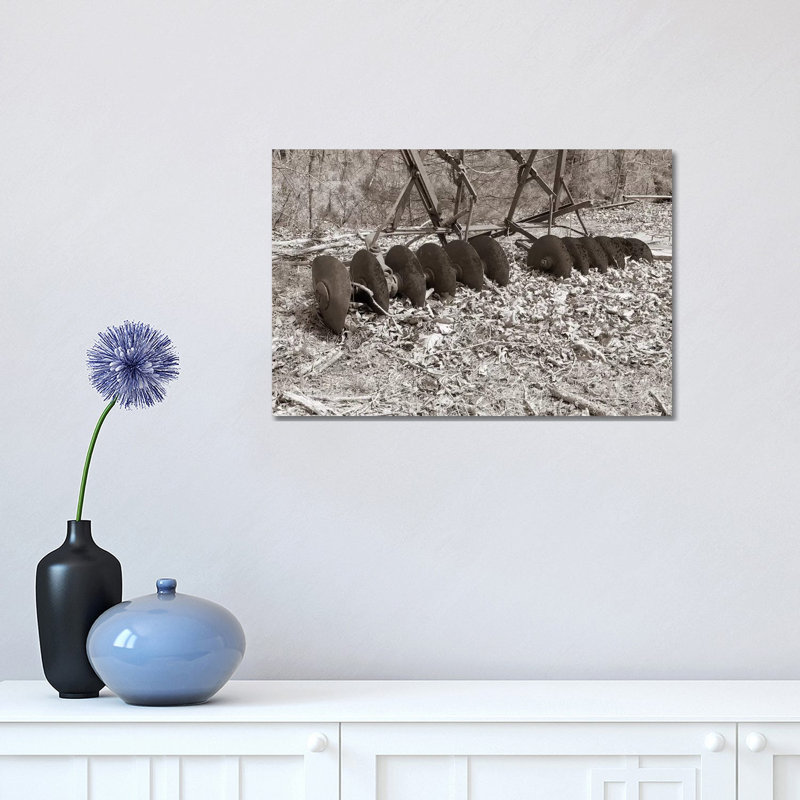 Sepia Farm Study III by Alicia Ludwig - Wrapped Canvas Print, 30.48cm H x 45.72cm W x 1.91cm D