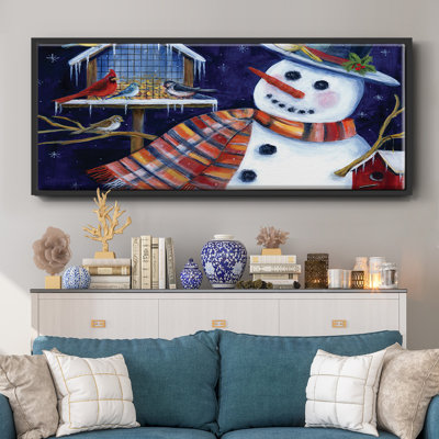 Snow Friends - Toile encadrée