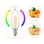 4 Watt (40 Watt Equivalent), B10 LED, Dimmable Light Bulb, Warm White Base E12/Candelabra Base-61808231
