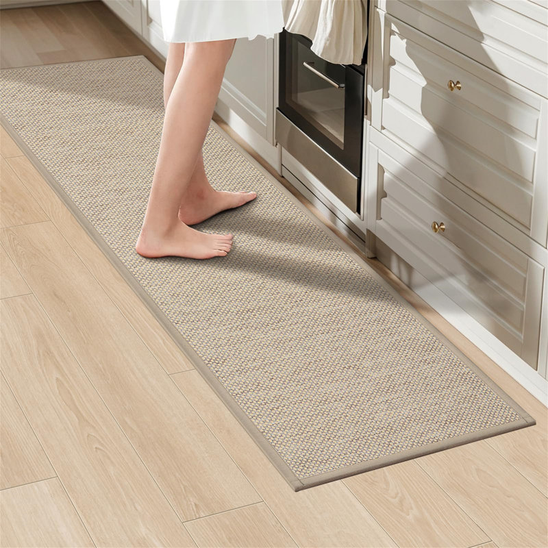 Kitchen Rugs Non Slip Washable 43X150cm, Absorbent Kitchen Mat, Rubber Backed Kitchen Runner, Carpet Runner Rugs For Hallway, Laundry Room