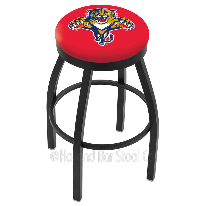 NHL Swivel Extra Tall Stool, Vancouver Canucks, Chrome, "Counter Stool (25" Seat Height)"