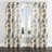 Floral Room Darkening Curtains - Boho Botanical Sand Garden Grommet Curtain - 1 Panel-1045785482-1045785483