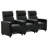 Upholstered 3-seater Home Theater