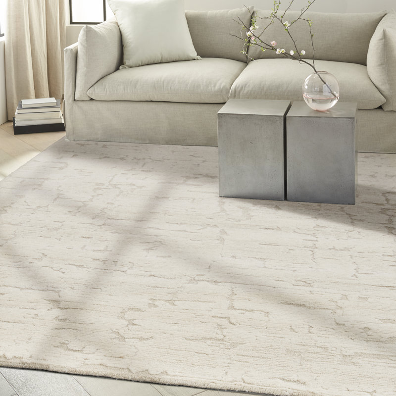 CK009 SCULPTURAL Abstract Hand Woven Area Rug, Rectangle 8'6" x 11'6"