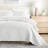 Lightweight Striped Foliage Coastal Reversible Quilt Set-423328564