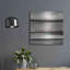 Art mural en métal Wrought Studio ™ «Gilded Grey I» par Chris Paschke-951152120