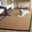 Natural Fiber 194 Flatweave 85% Jute; 10% Latex; 5% Cotton No Pattern Rug-373973783