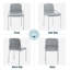 Chailee 48cm H Velvet Upholstered Metal Armchair