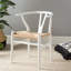 Chaise d'appoint en bois massif Rutland-1716727357