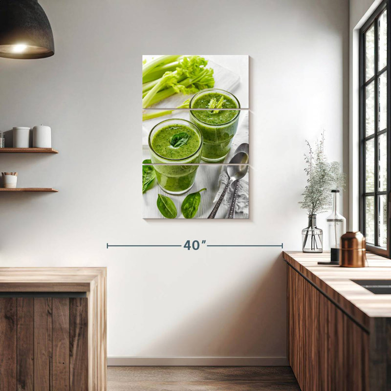 Yarlin Smoothies For Two, 38" H x 24" W