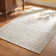 Lavande Wool Area Rug in Ivory