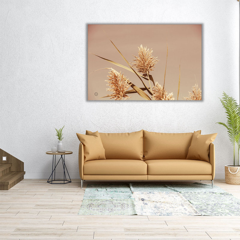 «Noon Grasses III», reproduction d'art sur toile, H 16 po x l 24 po