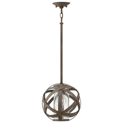 Carson 1 Light Outdoor Pendant