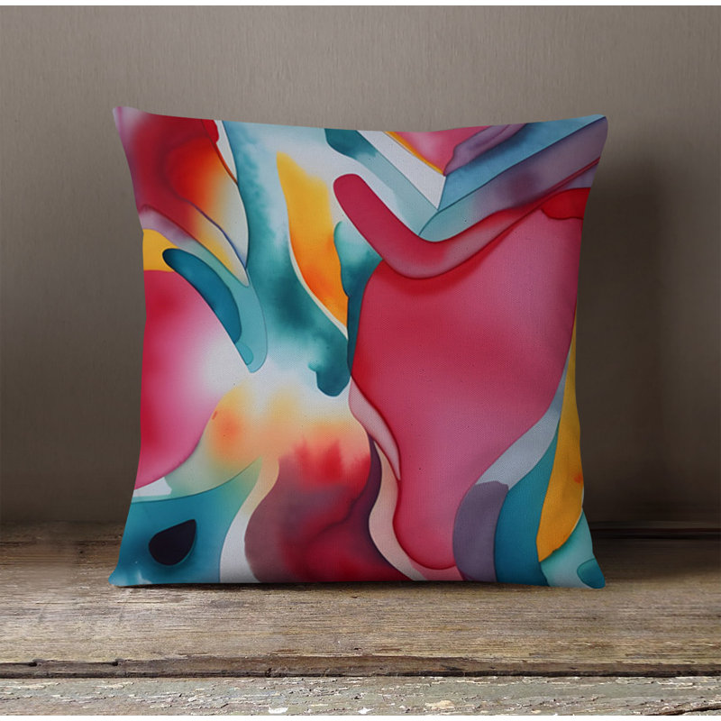 Coussin décoratif, Housse de coussin seulement - sans coussin, H 16 po x l 16 po