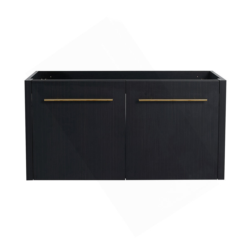Meuble-lavabo mural de 36 pouces avec porte à fermeture en douceur et beaucoup de rangement, parfait pour les salles de bain modernes
