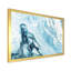 Vague bleue liquide - peinture sur toile-67237065-67237066
