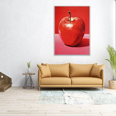 Red Apple - Canvas Print Wall Art