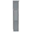 Grand lit gris peu encombrant - parfait pour les espaces de bureau à domicile avec armoires, gris, meubles multifonctionnels de taille-818676539-818676542