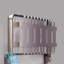 Porte-serviettes mural 24 po en aluminium
