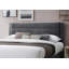 Lit rembourré en velours côtelé de luxe avec tiroir de rangement sous le lit, idéal pour les chambres modernes et élégantes