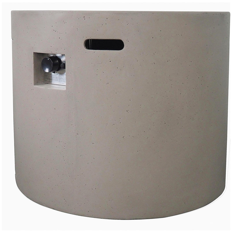 31-inch Round Pit - 40,000 Btu, Light Gray