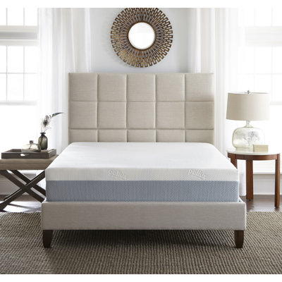Bennet 12'' Medium = Side, Back & Stomach Sleepers Gel Memory Foam Mattress