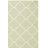 Estevez Hand Woven Flat Weave Wool/Cotton Geometric Rug in Ivory/Light Green-52147590
