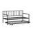 Aishia Steel Daybed with Trundle Bed-1234278264
