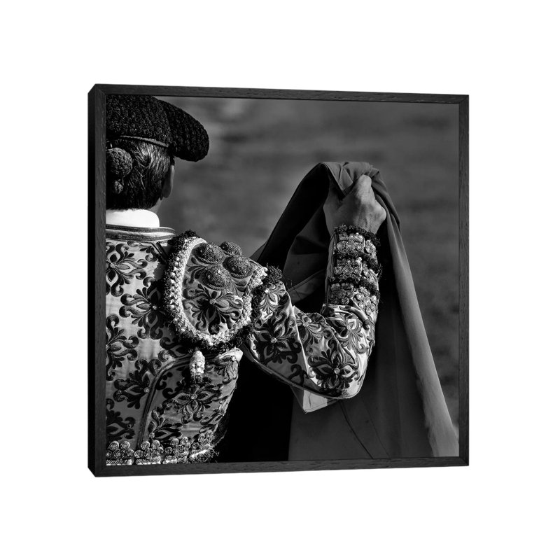 Resolute by Didier Guibert - Gallery-Wrapped Canvas Giclée on Canvas, 45.72 cm H x 45.72 cm W, Black Floater Framed