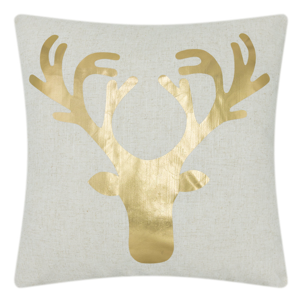 Eastern Accents Buck Pillow  Modern Rustic Throw Pillows