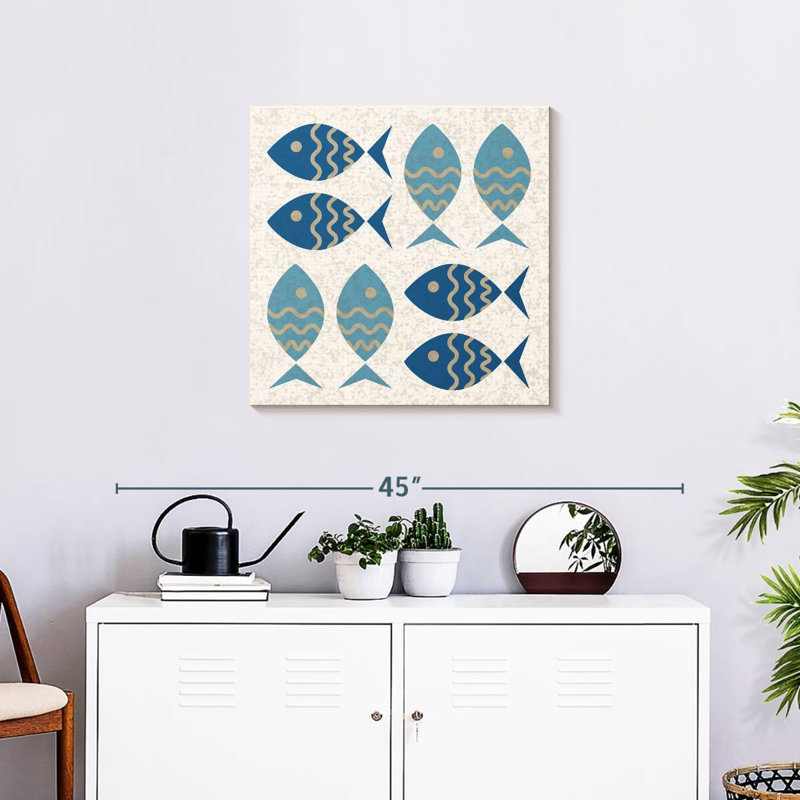 Brampt Fish Academy, 24" H x 24" W