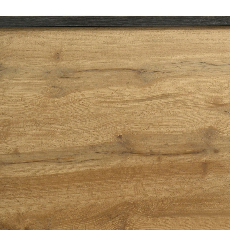 Natural Pine Panel Bed