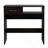 Home Office Set, Single Drawer, Keyboard Tray,Bookcase -Black