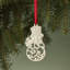  Snowman Charm Ornament