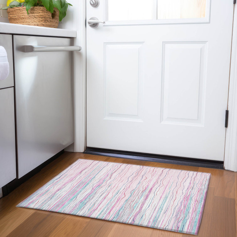 Premium Machine Washable Naglee AMF996 Stripes Rug