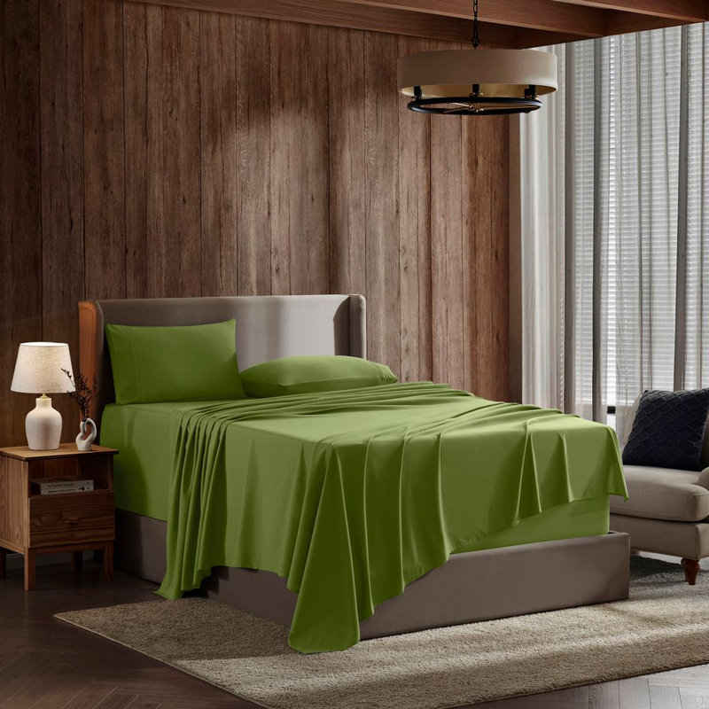 Ensemble de draps ultra doux et respirant Hotel Collection, Grand lit, Chocolat