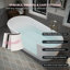 55" Acrylic Freestanding Bathtub, Stylish Deep Soaking Bathtub With Pop-Up Drain & Integrated Overflow, Contemporary Stand Alone Bath Tub For Bathroom Spa Or Home Upgrade, Glossy White-125225514