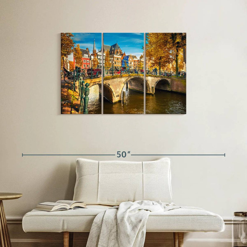 Pont Sirci à Amsterdam, H 24 po x l 38 po