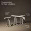 Purist Widespread Bathroom Faucet with Drain Assembly-285333583